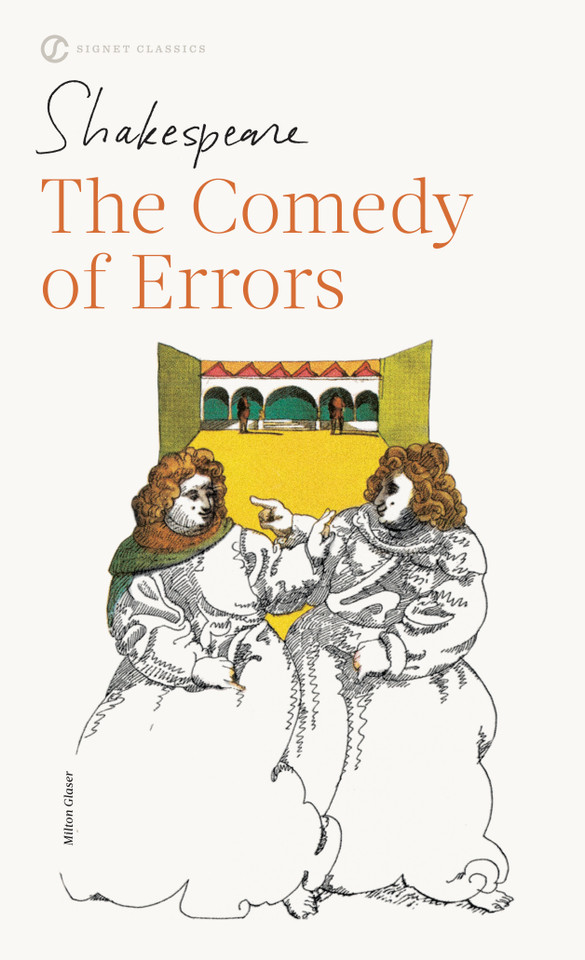 The Comedy of Errors book cover by William Shakespeare