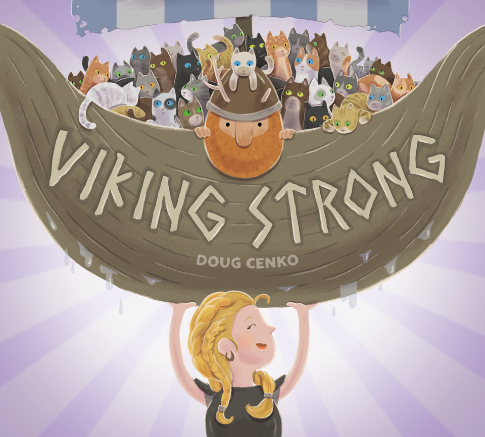 Viking Strong book cover by Doug Cenko