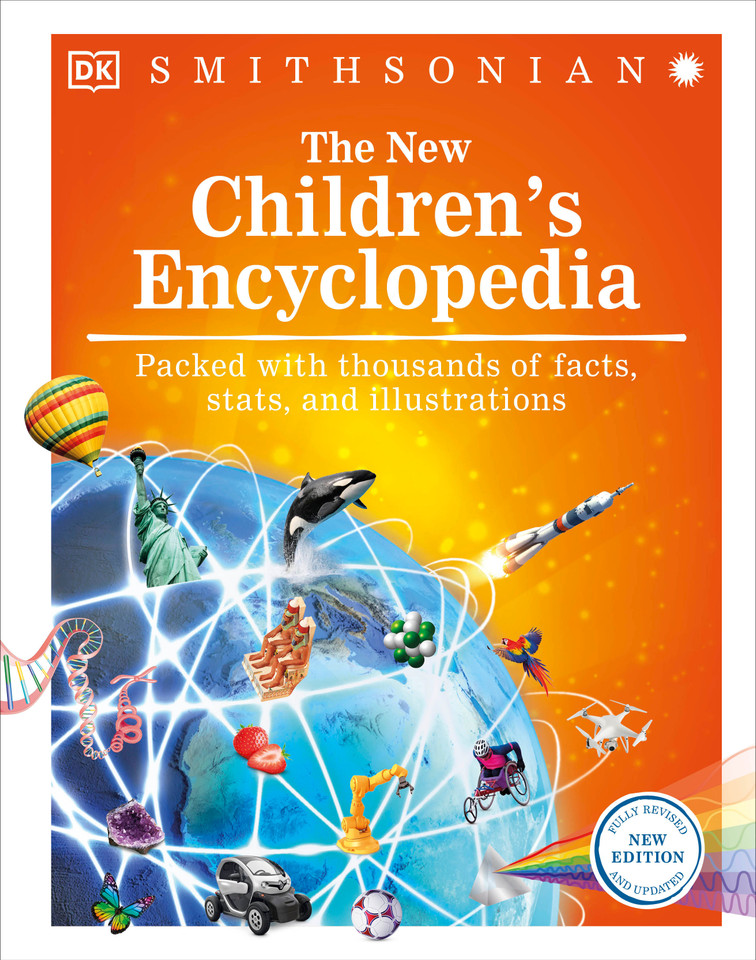 The New Children's Encyclopedia: Packed with thousands of facts, stats, and illustrations (DK Children's Visual Encyclopedias) book cover by DK