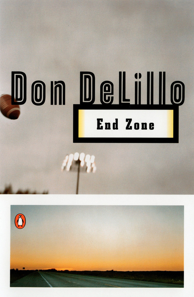 End Zone book cover by Don DeLillo