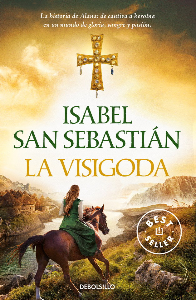 La visigoda / The Visigoth book cover by Isabel San Sebastián