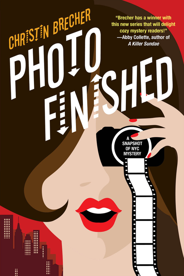 Photo Finished: A Picture Perfect Cozy Mystery (A Snapshot of NYC Mystery) book cover by Christin Brecher