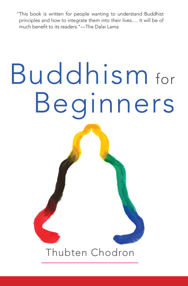Buddhism for Beginners book cover by Thubten Chodron