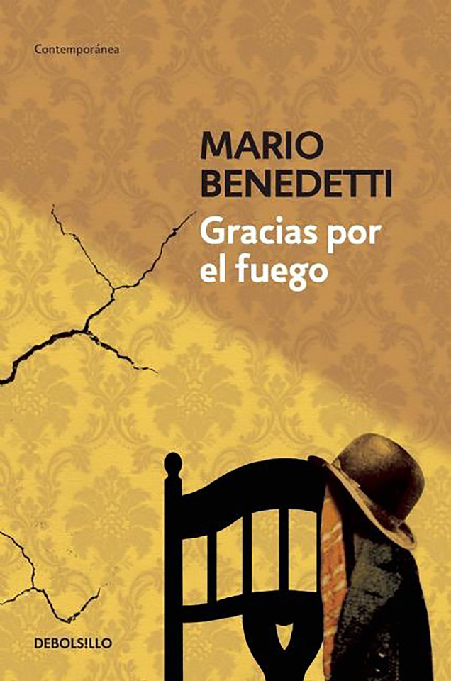 Gracias por el fuego / Thanks for the Fire book cover by Mario Benedetti