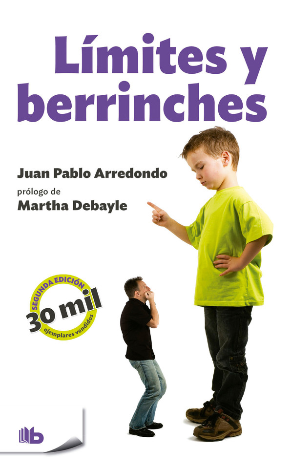 Límites y berrinches / Limits and Tantrums book cover by Juan Pablo Arredondo