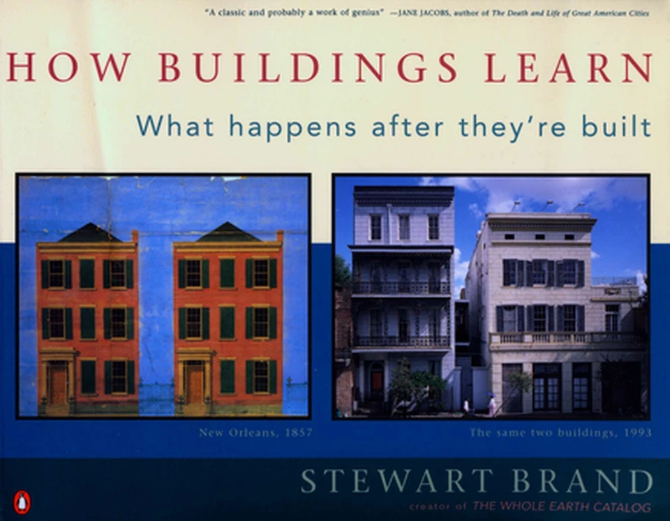 How Buildings Learn: What Happens After They're Built book cover by Stewart Brand