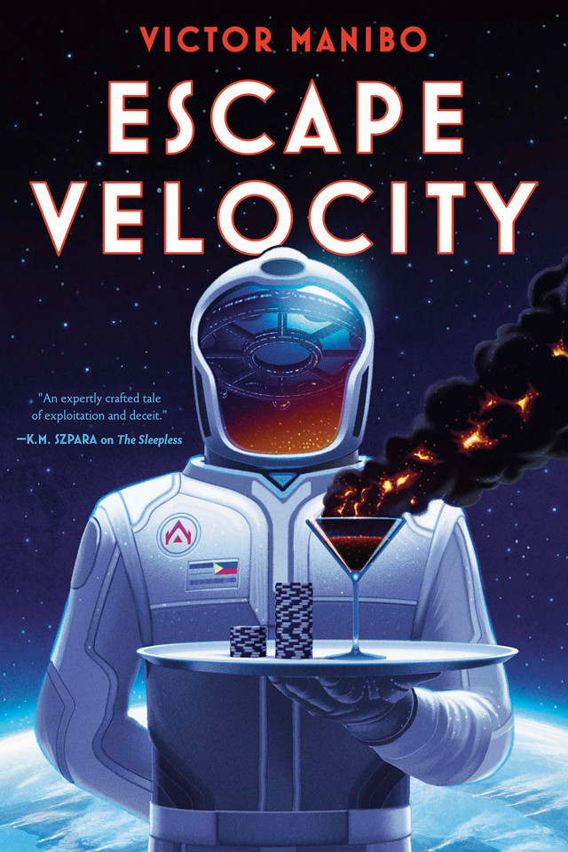 Escape Velocity book cover by Victor Manibo