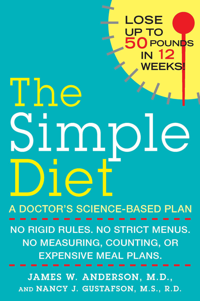 The Simple Diet: A Doctor's Science-Based Plan book cover by James Anderson, M.D., Nancy J. Gustafson