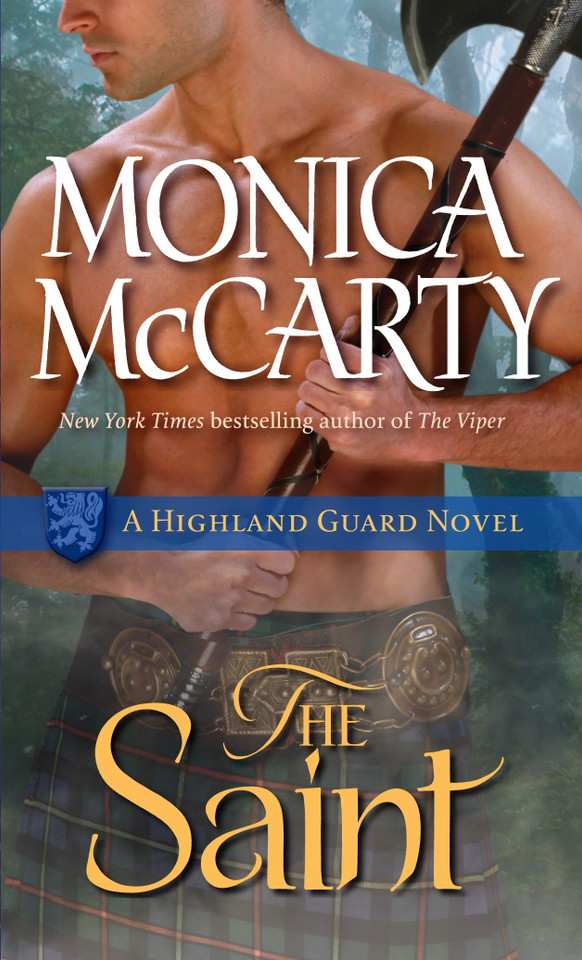 The Saint: A Highland Guard Novel (Highland Guard) book cover by Monica McCarty