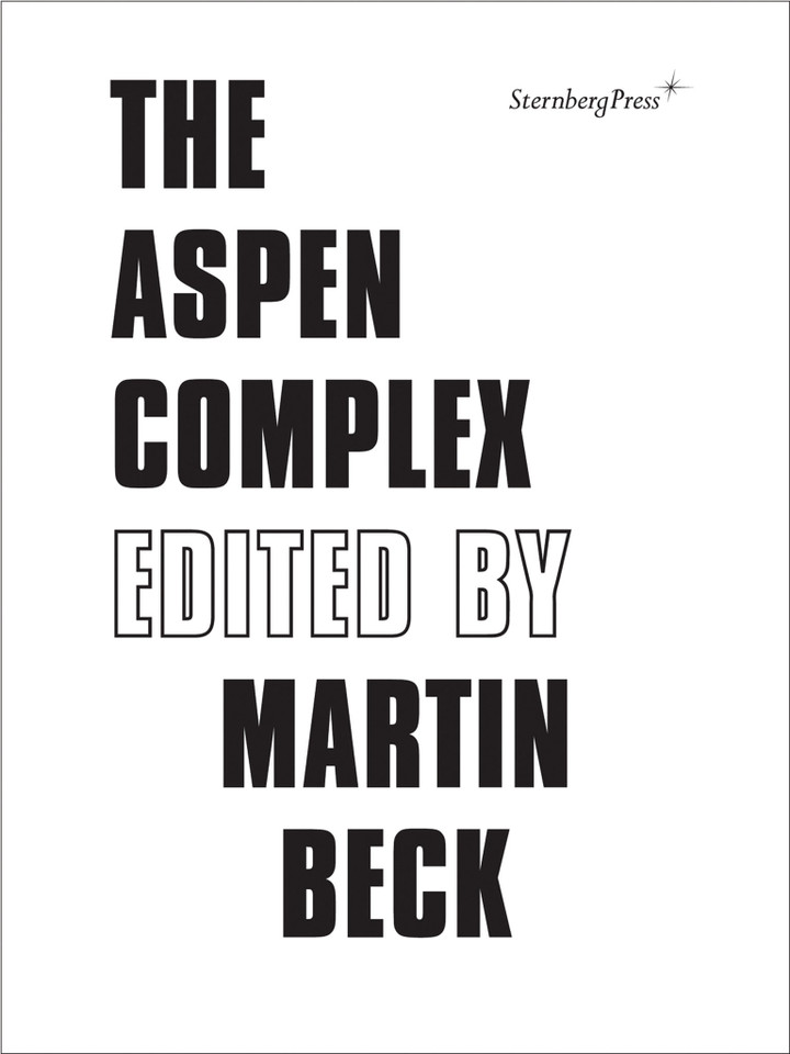 The Aspen Complex book cover by Martin Beck
