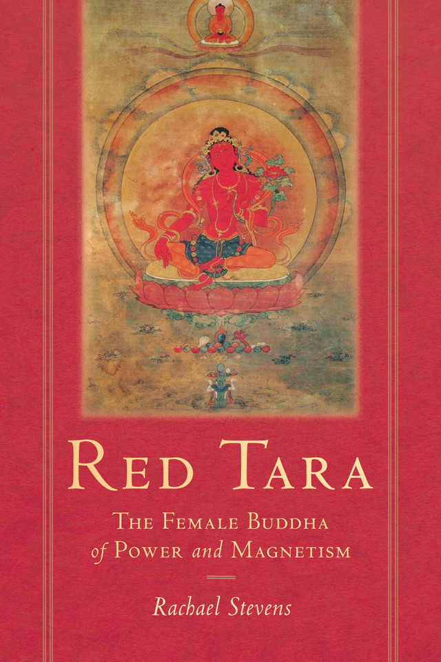 Red Tara: The Female Buddha of Power and Magnetism book cover by Rachael Stevens