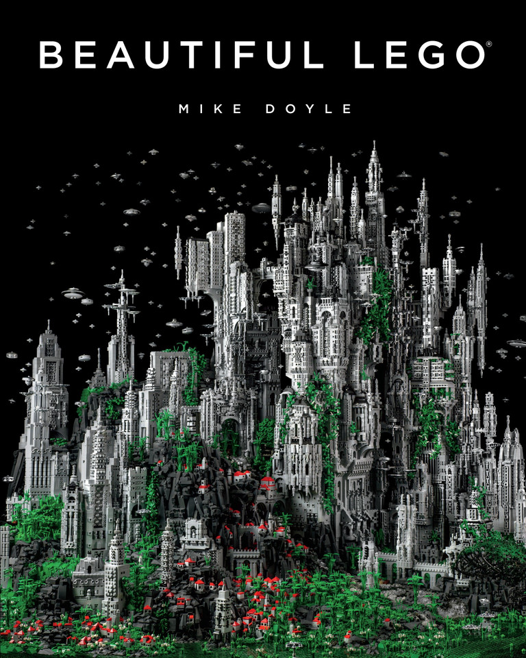 Beautiful LEGO® book cover by Mike Doyle