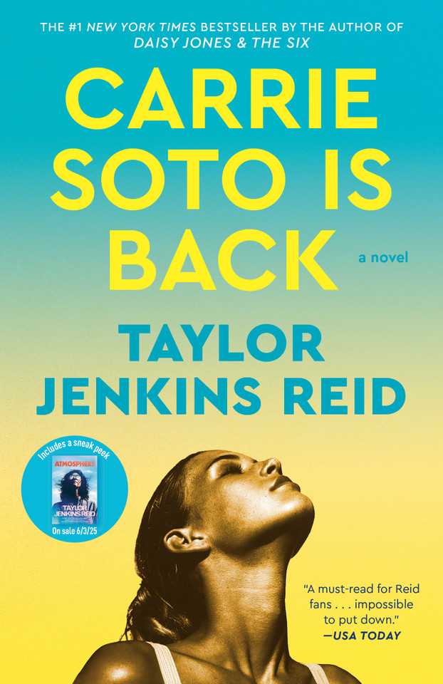 Carrie Soto Is Back: A Novel book cover by Taylor Jenkins Reid