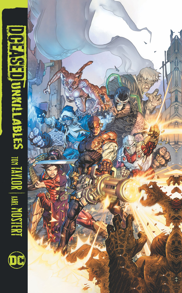 DCeased: Unkillables book cover by Tom Taylor