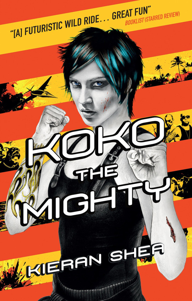 Koko the Mighty (EBK) book cover by Kieran Shea