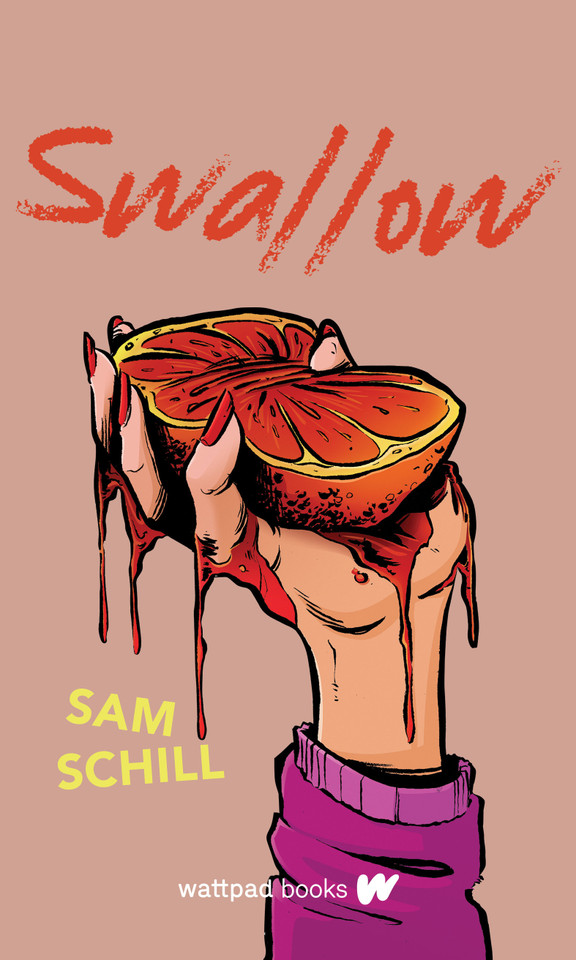 Swallow book cover by Sam Schill
