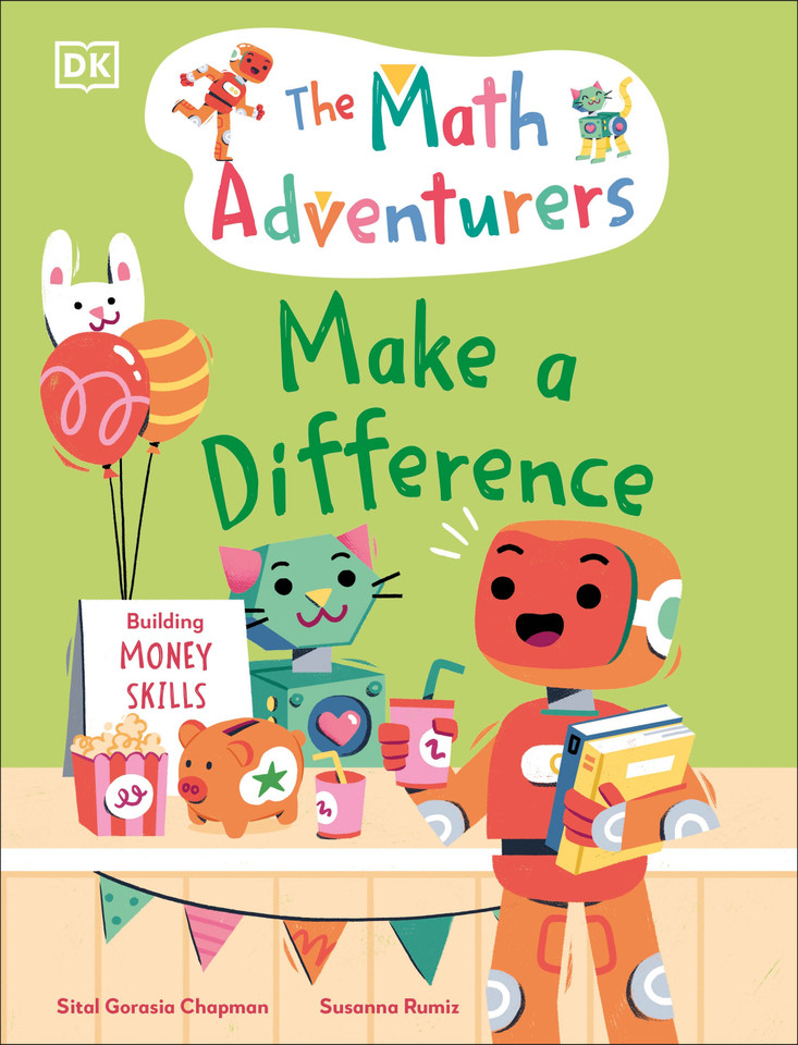 The Math Adventurers: Make a Difference (The Math Adventurers) book cover by Sital Gorasia Chapman