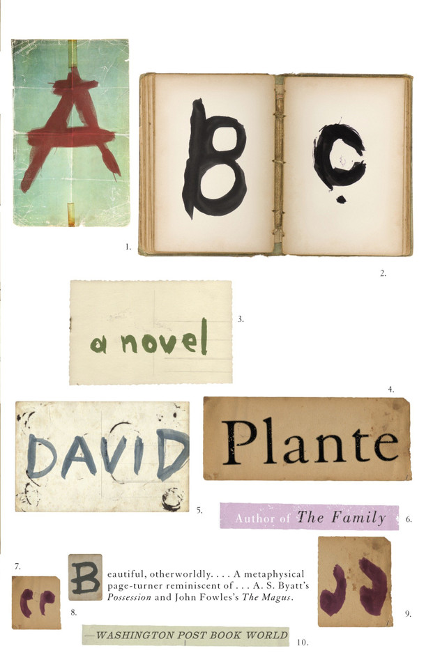 ABC book cover by David Plante