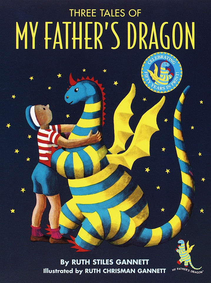 Three Tales of My Father's Dragon (My Father's Dragon) book cover by Ruth Stiles Gannett