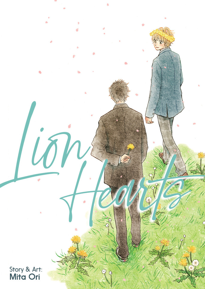 Lion Hearts book cover by Mita Ori