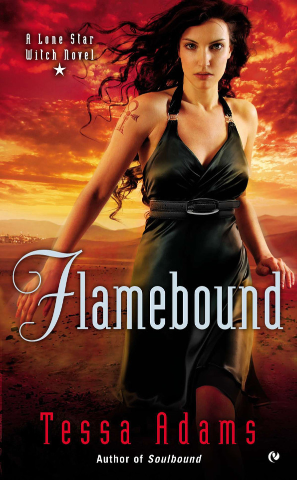 Flamebound: A Lone Star Witch Novel (A Lone Star Witch Novel) book cover by Tessa Adams