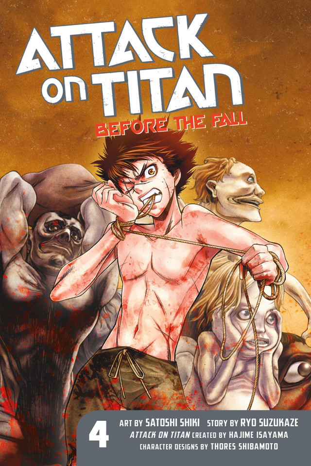 Attack on Titan: Before the Fall 4 (Attack on Titan: Before the Fall) book cover by Ryo Suzukaze