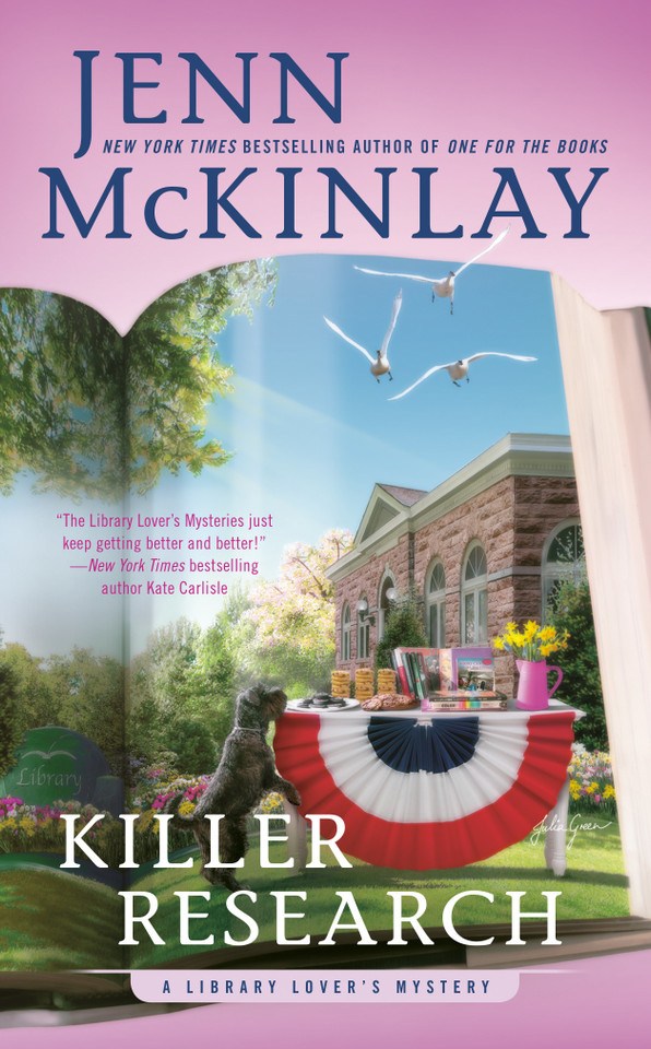 Killer Research (A Library Lover's Mystery) book cover by Jenn McKinlay