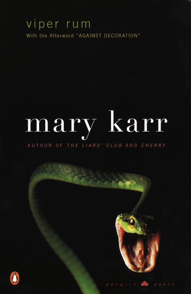 Viper Rum (Penguin Poets) book cover by Mary Karr