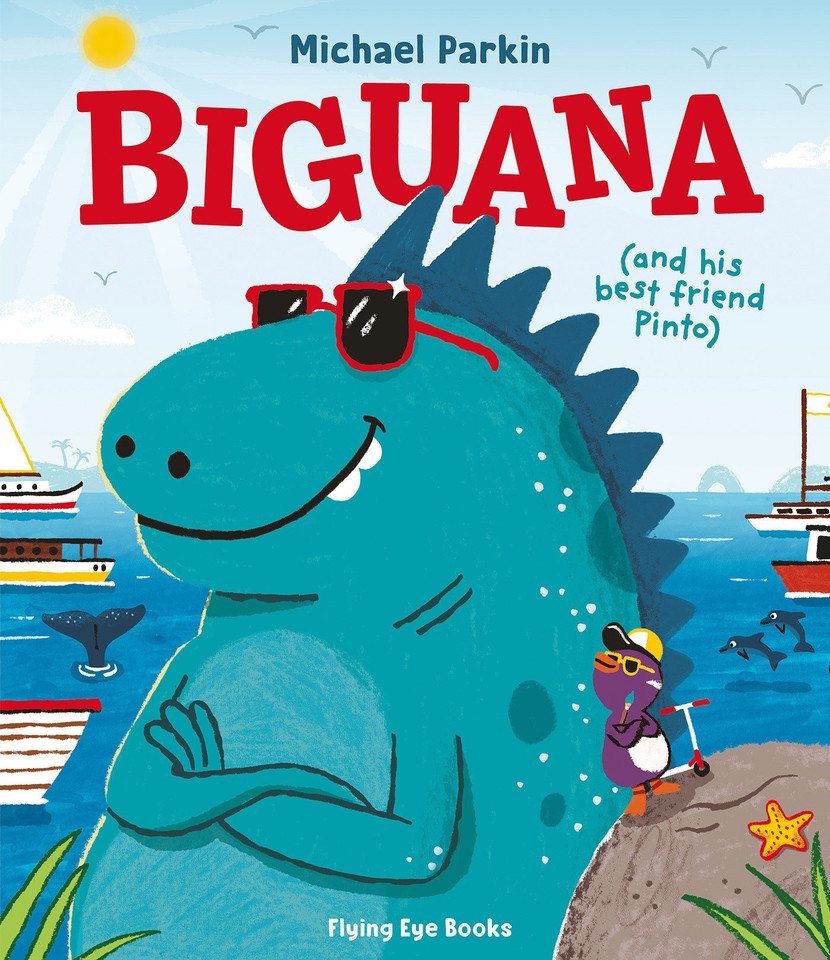 Biguana book cover by Michael  Parkin