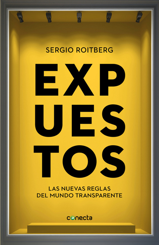 Expuestos / Exposed book cover by Sergio Roitberg