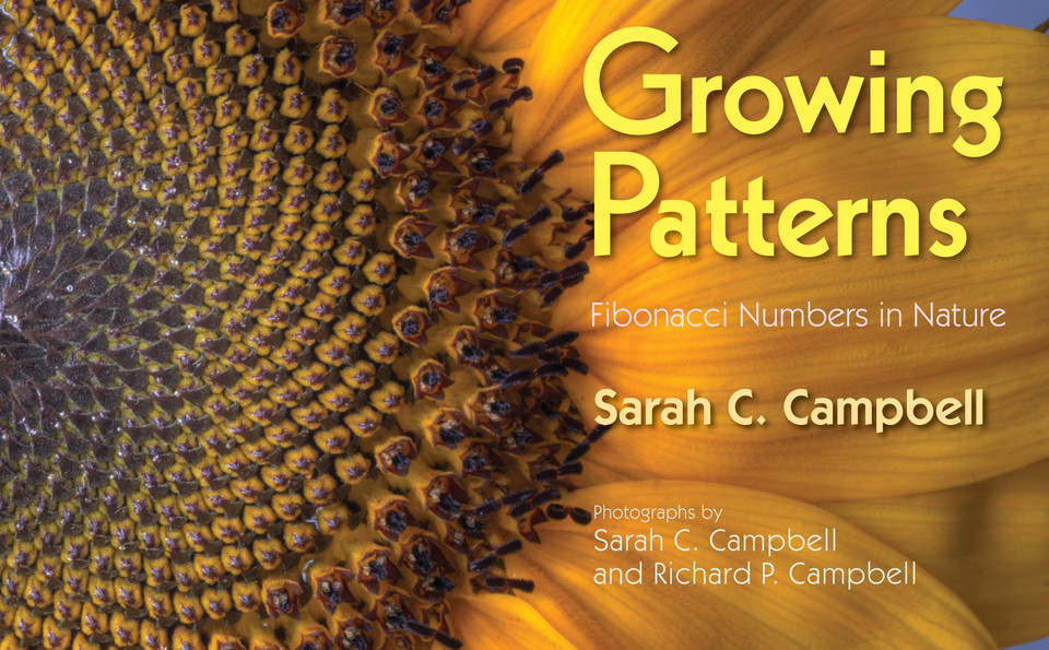 Growing Patterns: Fibonacci Numbers in Nature book cover by Sarah C. Campbell