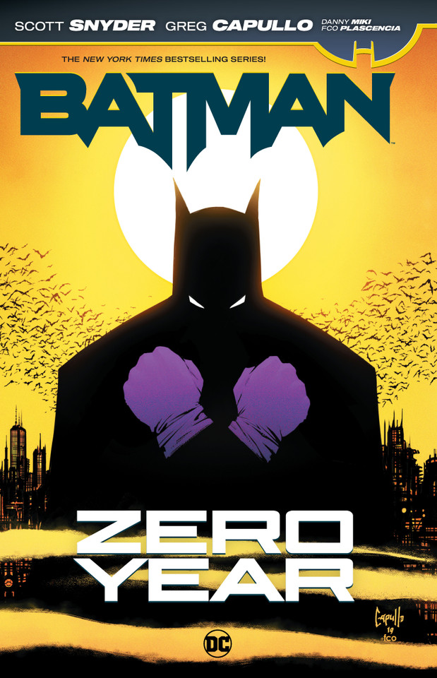 Batman: Zero Year book cover by Scott Snyder