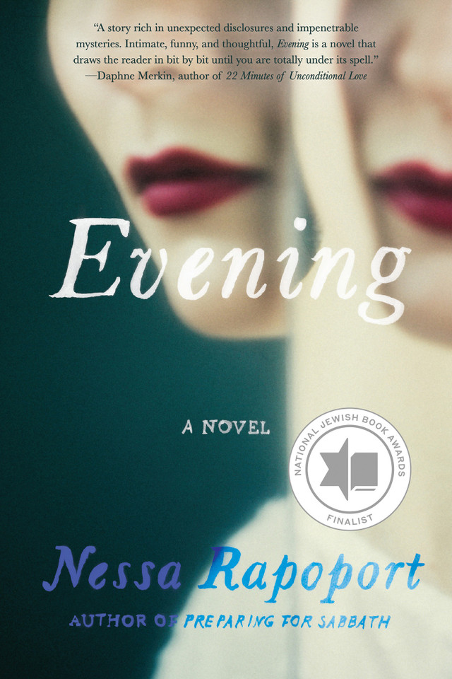 Evening book cover by Nessa Rapoport