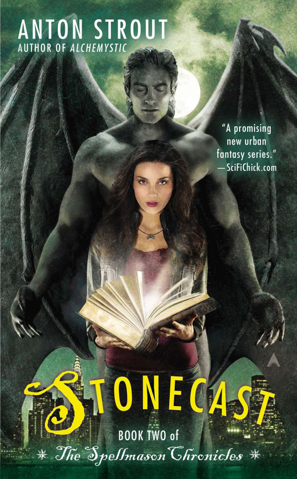 Stonecast (A Spellmason Chronicle) book cover by Anton Strout