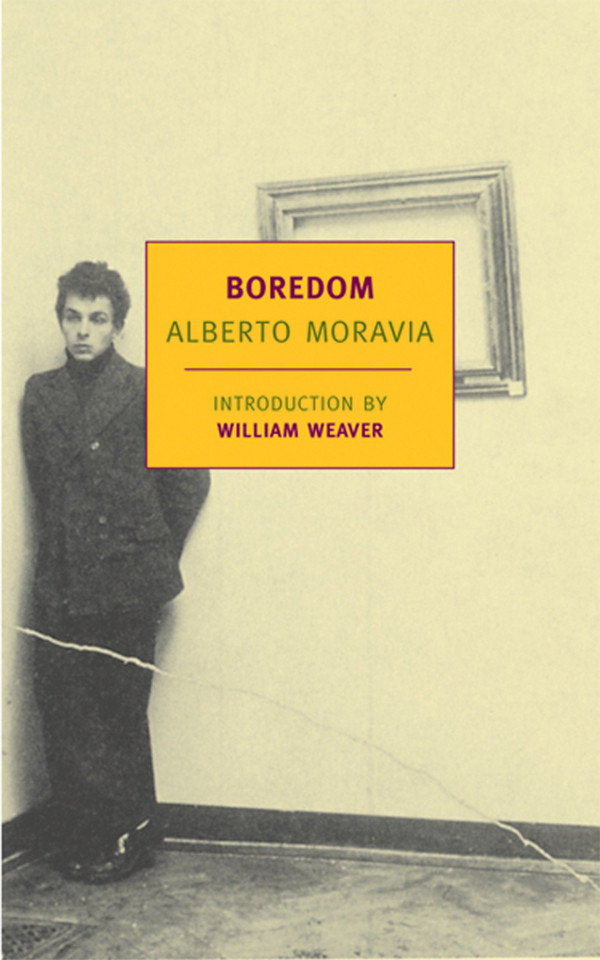 Boredom book cover by Alberto Moravia