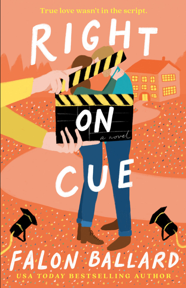 Right on Cue book cover by Falon Ballard