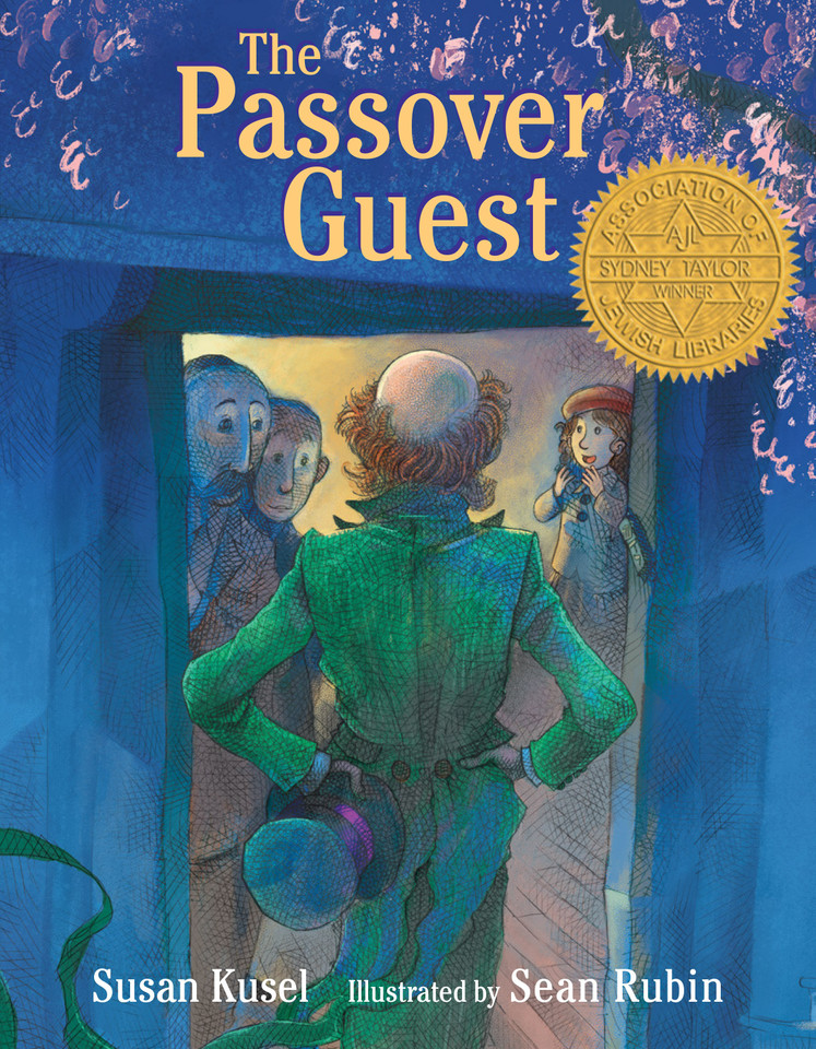The Passover Guest book cover by Susan Kusel