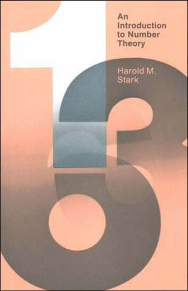 An Introduction to Number Theory book cover by Harold M. Stark
