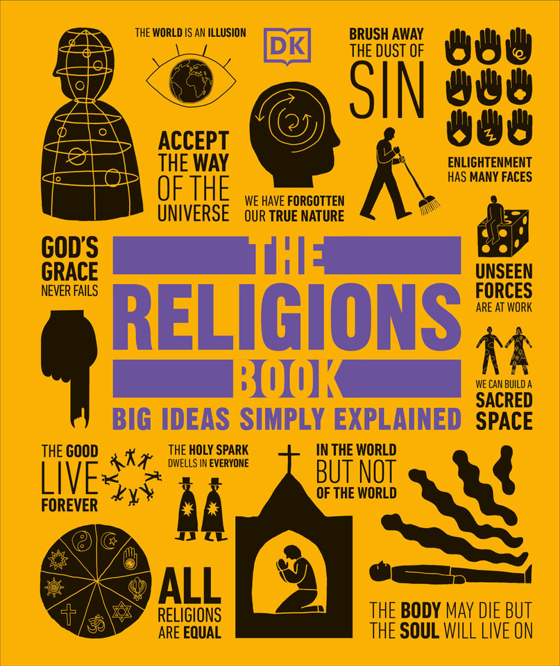 The Religions Book: Big Ideas Simply Explained (DK Big Ideas) book cover by DK