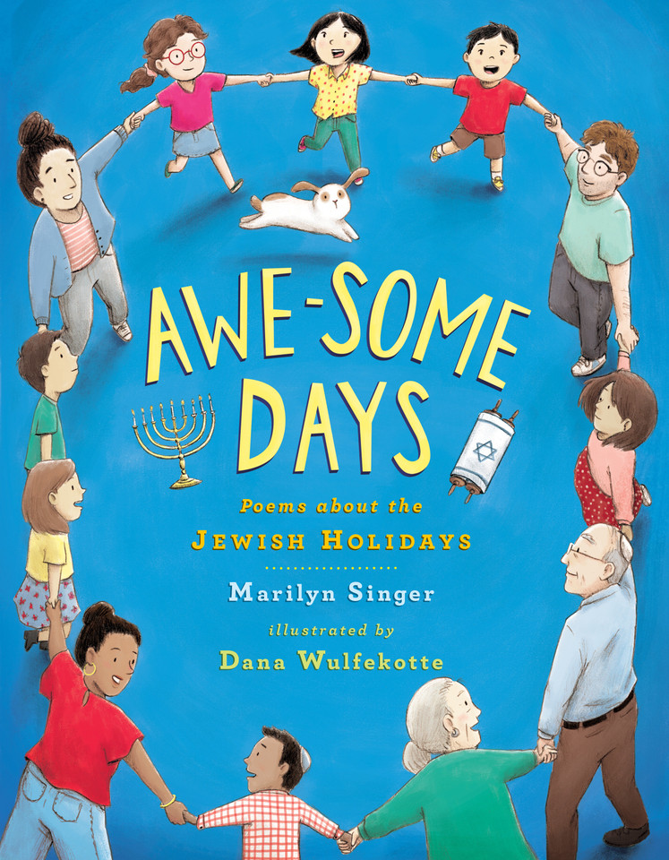 Awe-some Days: Poems about the Jewish Holidays book cover by Marilyn Singer