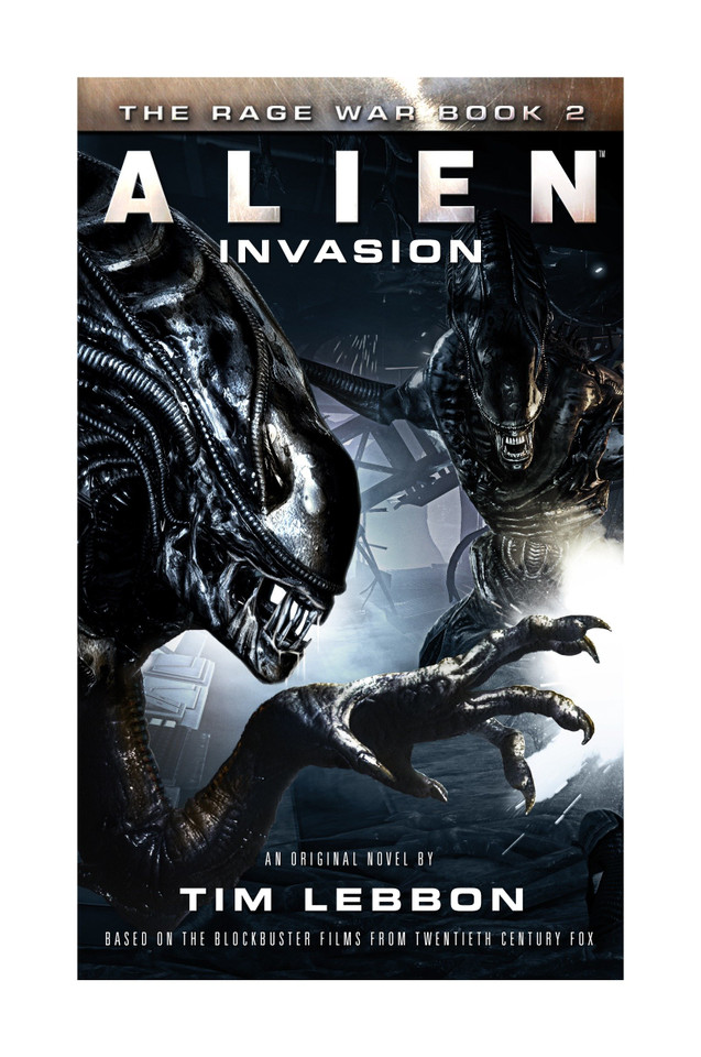 Alien - Invasion: The Rage War 2 (The Rage War) book cover by Tim Lebbon