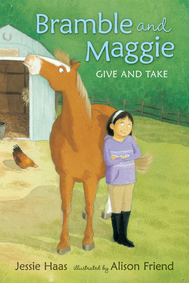 Bramble and Maggie Give and Take book cover by Jessie Haas