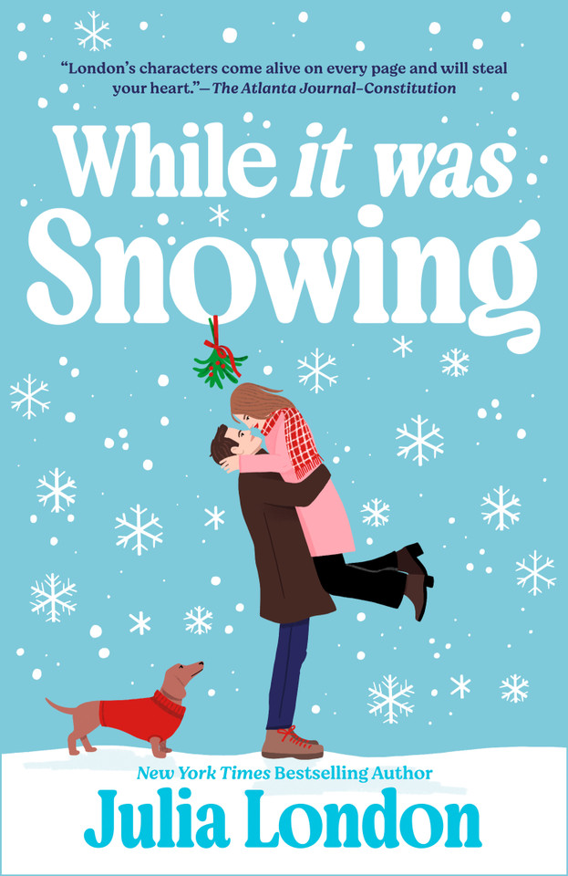 While It Was Snowing book cover by Julia London