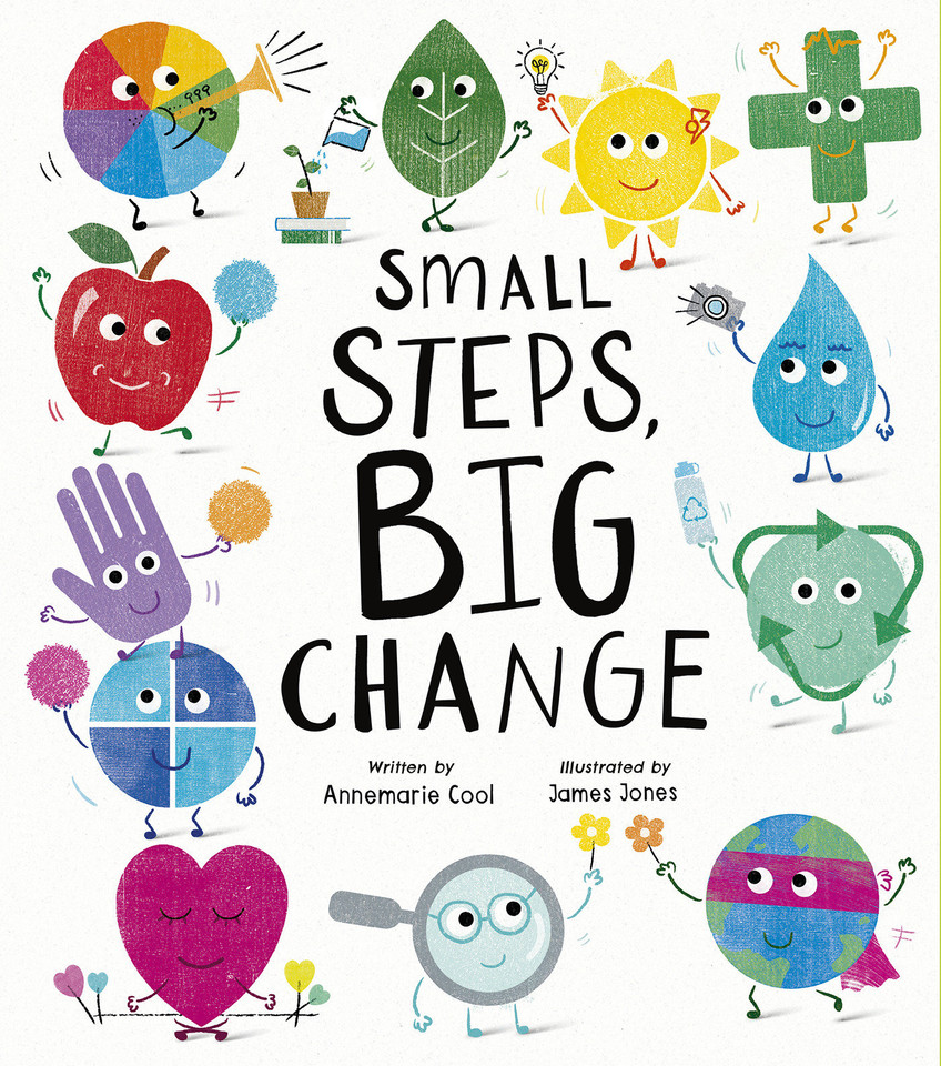 Small Steps, Big Change book cover by Annemarie Cool
