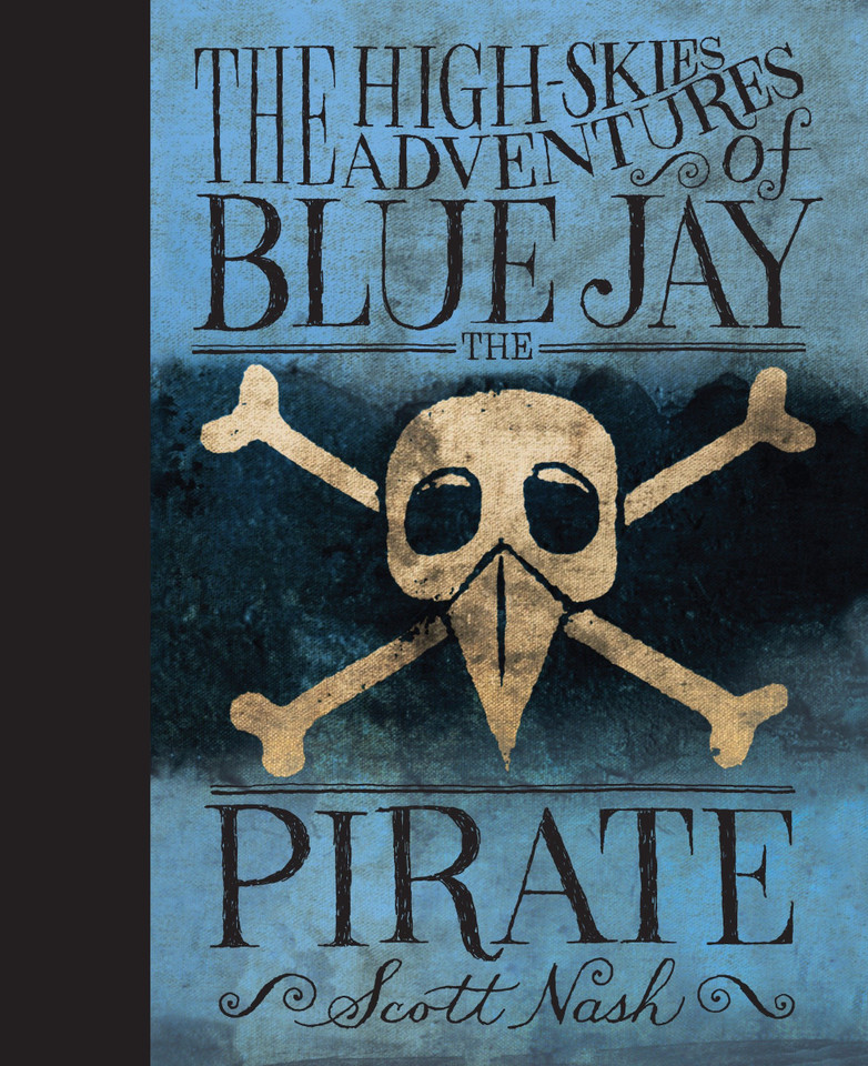 The High Skies Adventures of Blue Jay the Pirate book cover by Scott Nash