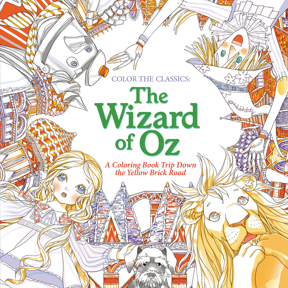 Color the Classics: Wizard of Oz (Color the Classics) book cover by Jae-Eun Lee