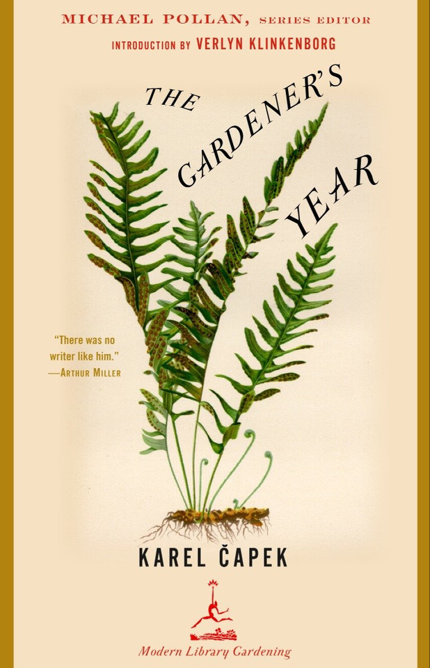 The Gardener's Year (Modern Library Gardening) book cover by Karel Capek