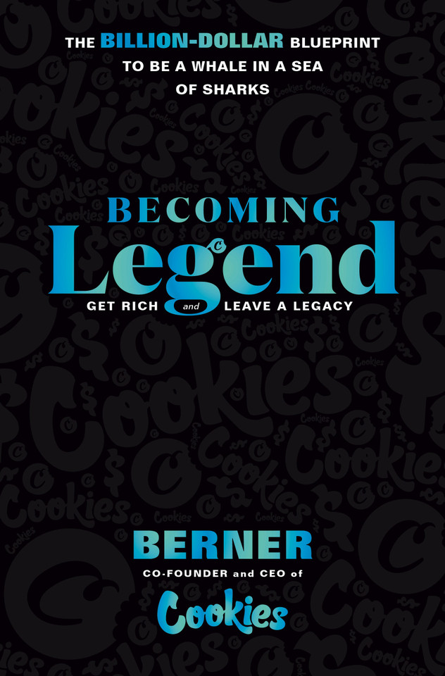 Becoming Legend: The Billion-Dollar Blueprint to Be a Whale in a Sea of Sharks book cover by Berner