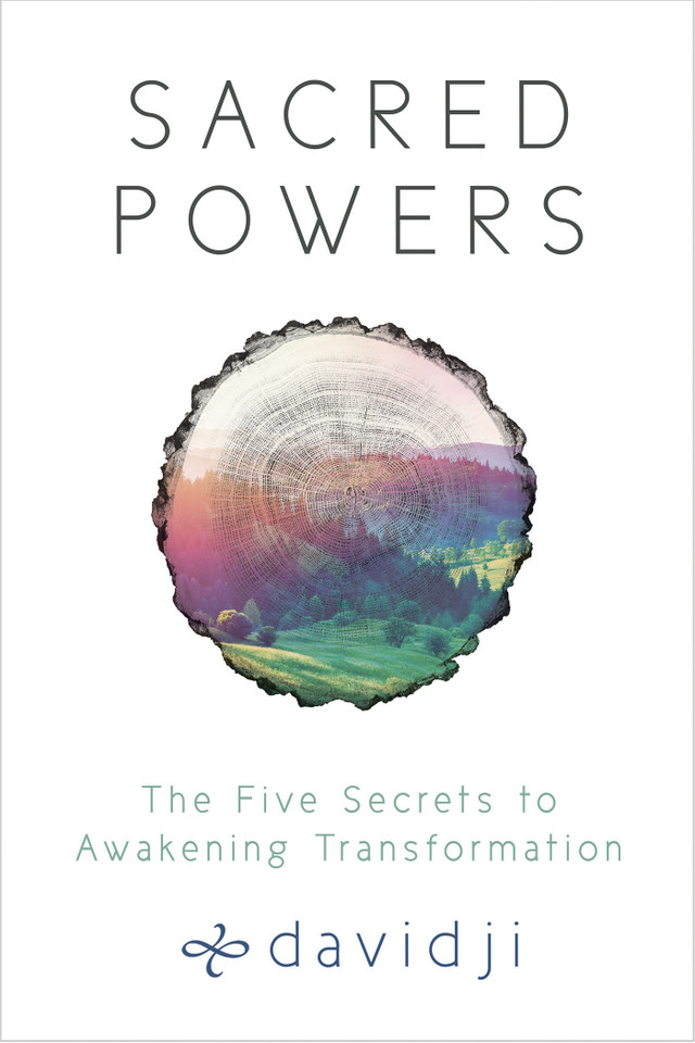 Sacred Powers: The Five Secrets to Awakening Transformation book cover by Davidji
