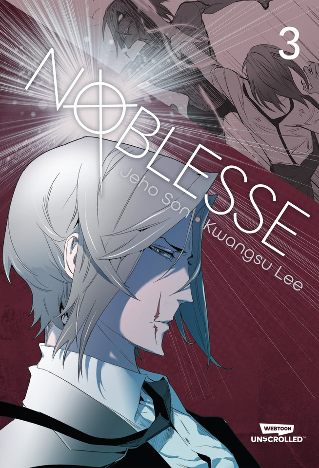 Noblesse, Vol. 3: A WEBTOON Unscrolled Graphic Novel book cover by Jeho Son